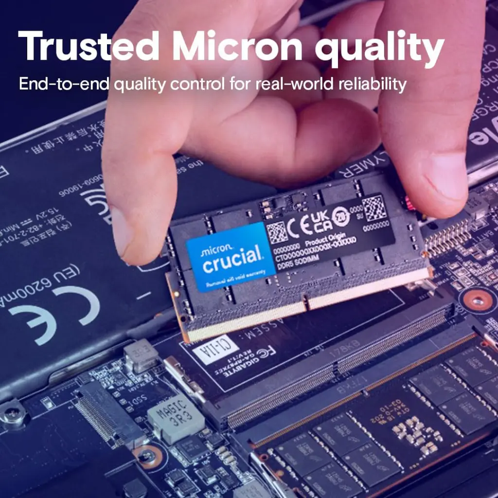 crucial, 8, ddr5 - In Laptop.webp