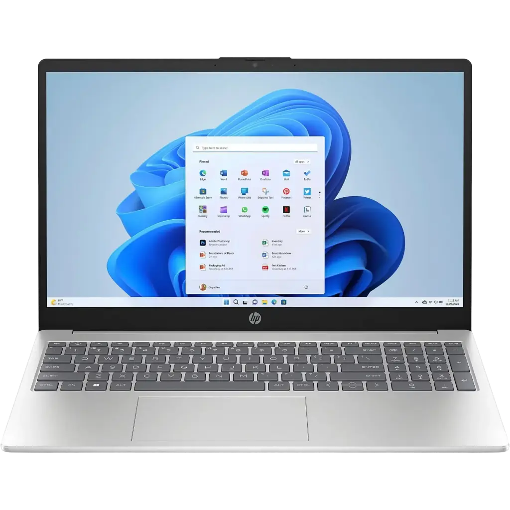 HP Laptop, Intel Core 5, 120U, 17.3", Silver