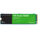 Western Digital SSD, 2048 GB, 2 TB, M.2, WD Green,  SN350, NVMe, PCIe 3.0 x 4, Internal
