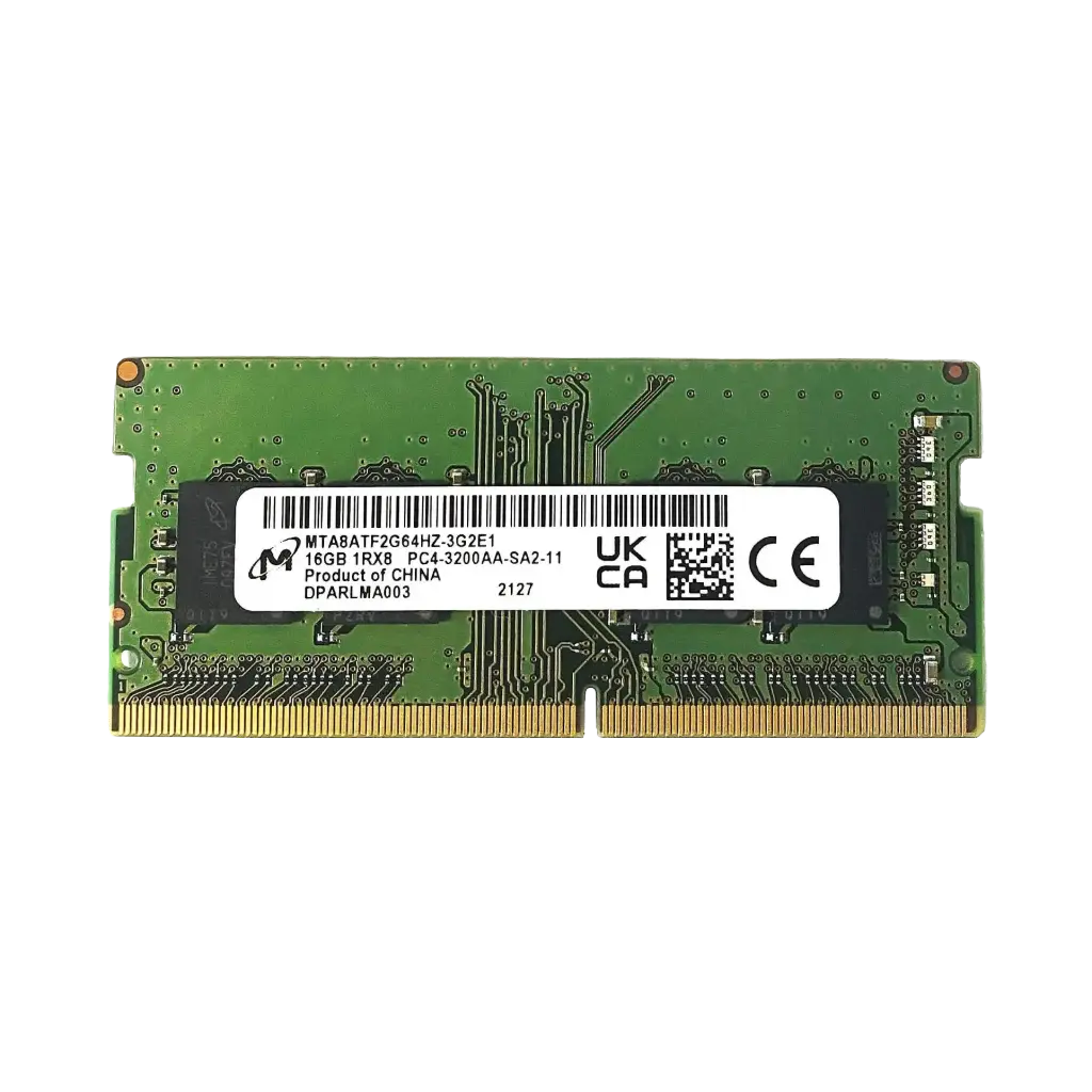 Micron Laptop RAM, 16 GB, 3200 MHz, DDR4