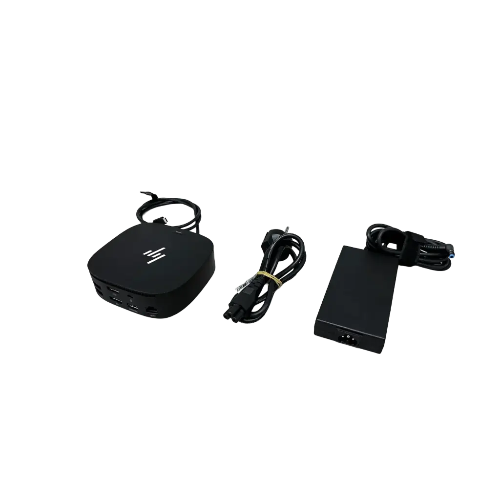 HP USB-C Dock G5, with Adaptor, 120W, Black