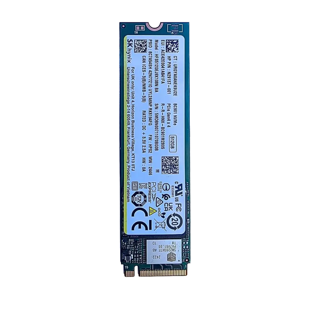 SK Hynix SSD, 512 GB, Internal