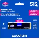 Goodram SSD, 512GB, PX500, GEN.2, PCIE3x4, NVMe M.2 2280