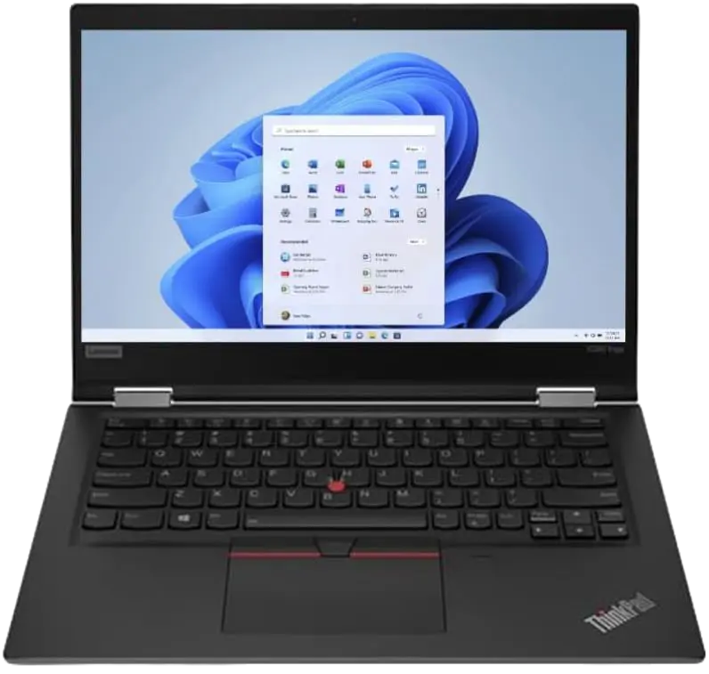Lenovo Laptop, Intel Core i5, 8365U, ThinkPad X390 Yoga, 13.3" FHD Touchscreen, 4 × 4.10 GHz, Intel UHD Graphics 620 (256 GB SSD, DOS)