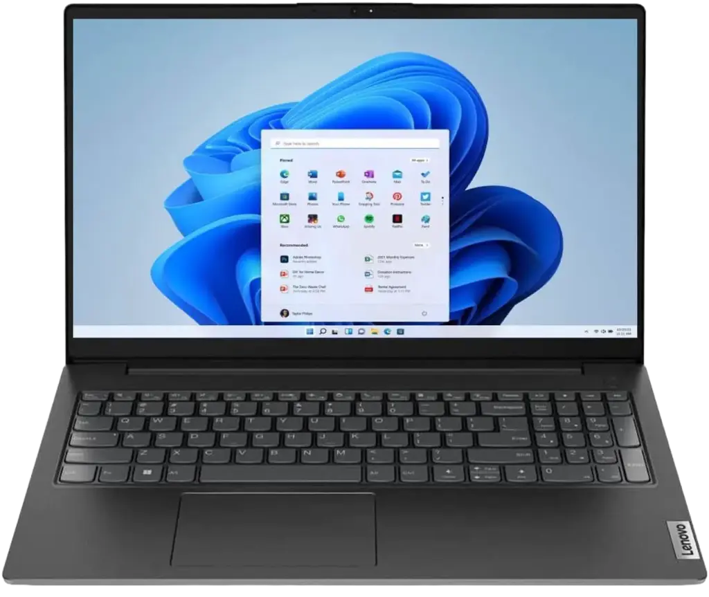 Lenovo Laptop, AMD Athlon, 7120U, 15.6", Black, DDR4, FHD Display, 2 x 3.50 GHz, AMD Radeon 610M (256 GB SSD, New, DOS)
